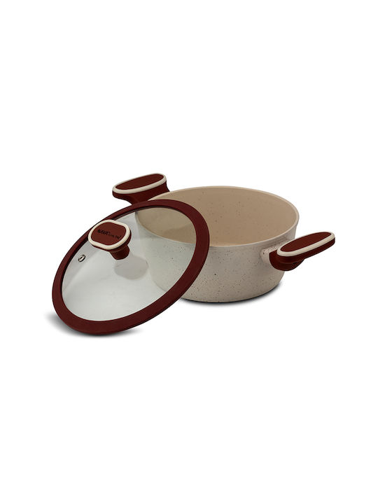 Nava Terrestrial Tiefer Topf aus Aluminium 4.4Es / 24cm