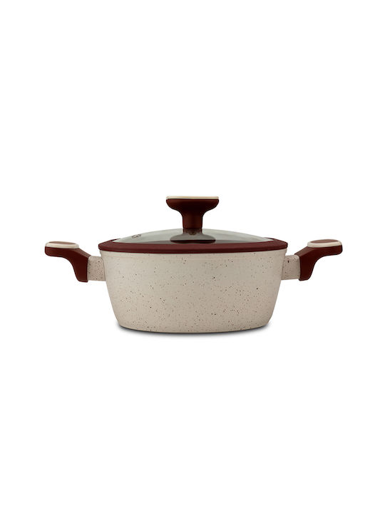 Nava Terrestrial Tiefer Topf aus Aluminium 4.4Es / 24cm
