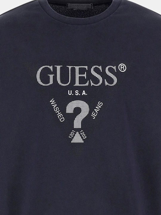 Guess Ανδρικό Φούτερ Navy