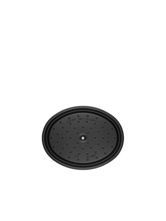 Staub Oval Cocotte Γάστρα Οβάλ Μαντεμένια 33x33cm 6.7lt