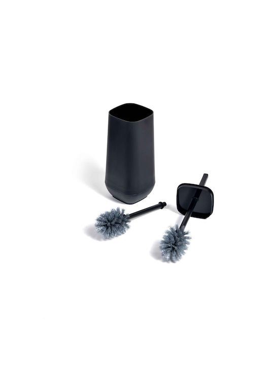 Viopsyctr Plastic Toilet Brush Black