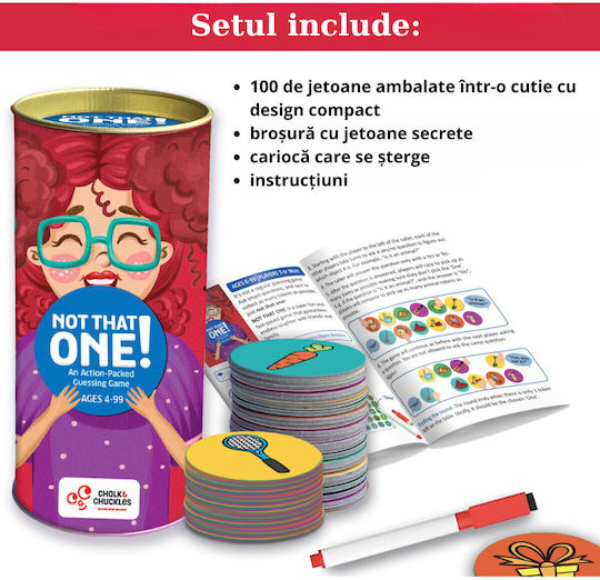 Joc de Societate The Secret Token pentru 2+ Jucători 4+ Ani (EN) Chalk & Chuckles