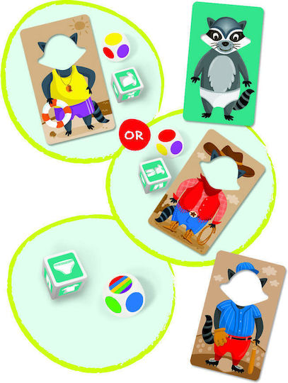 Επιτραπέζιο Παιχνίδι Raccoon Rumpus για 2-4 Παίκτες 3+ Ετών EI