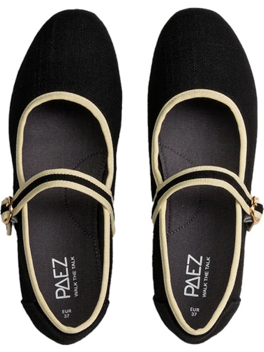 Damen Ballerinas in Schwarz Farbe