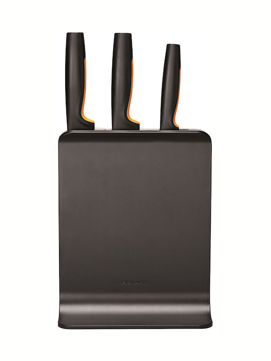 Fiskars Σετ Μαχαίρια με Βάση από Ανοξείδωτο Ατσάλι