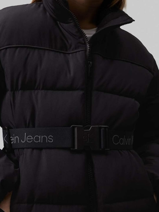 Kids' Casual Jacket Black Logo