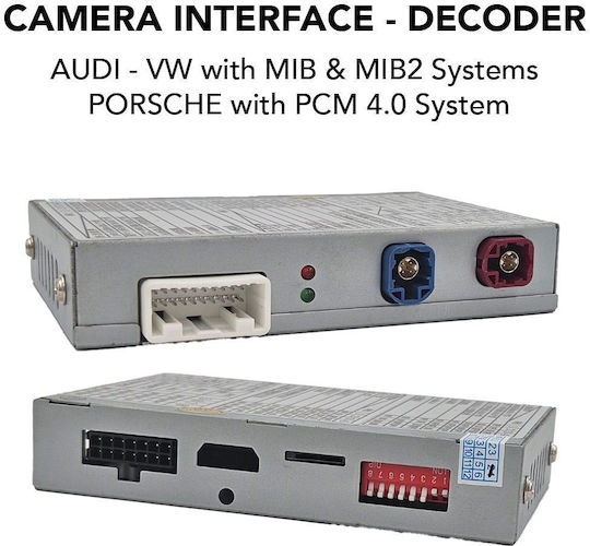 Interfață cameră Digital Iq Ad9811 pentru Audi Vw Porsche, sisteme Mib Mib2 Pcm 4.0