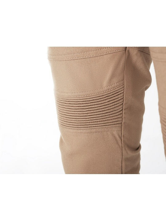 Fuel Motorcycles Marshall Men's Summer Motorcycle Pants Beige