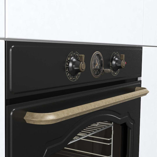 Gorenje Φούρνος άνω Πάγκου 77lt Π59.5εκ. Μαύρος