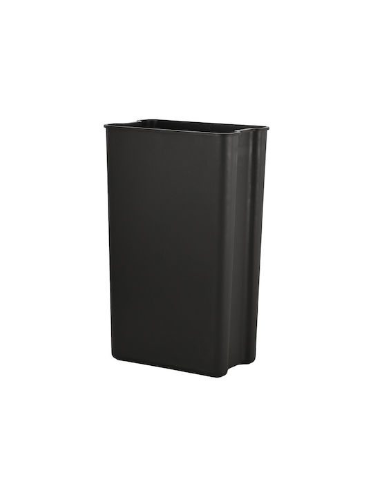 Estia Soft Close Waste Bin Waste Metallic Black 30lt 1pcs