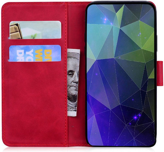Butterfly Портмоне Червен (Moto G85)