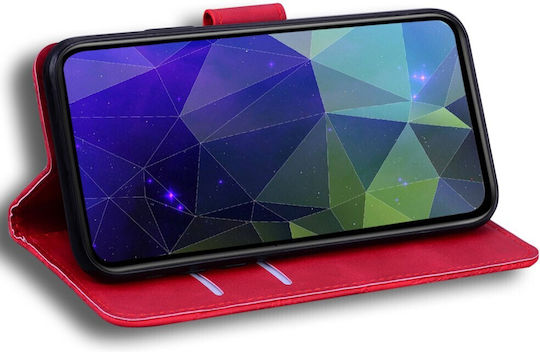 Butterfly Портмоне Червен (Moto G85)