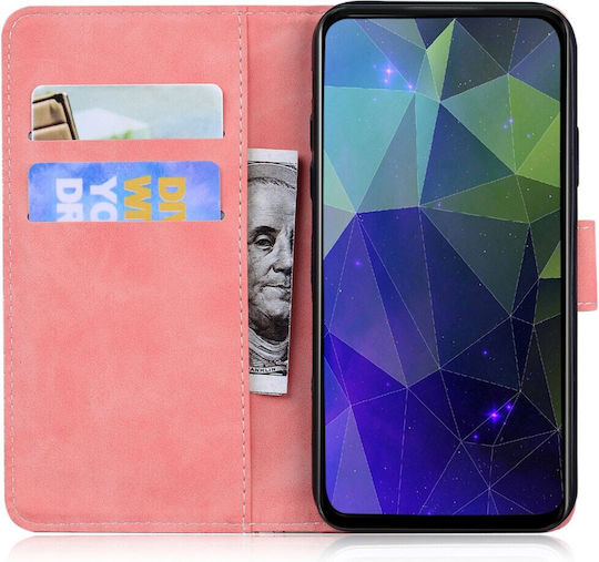Butterfly Brieftasche Rosa (Moto G85)