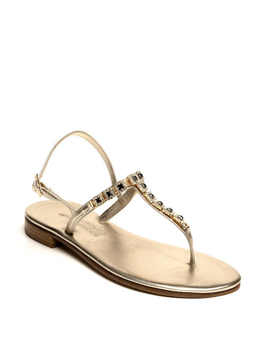 CAPRI SKIN SANDALS WITH CRYSTALS - Platino D17/PLATINOnero