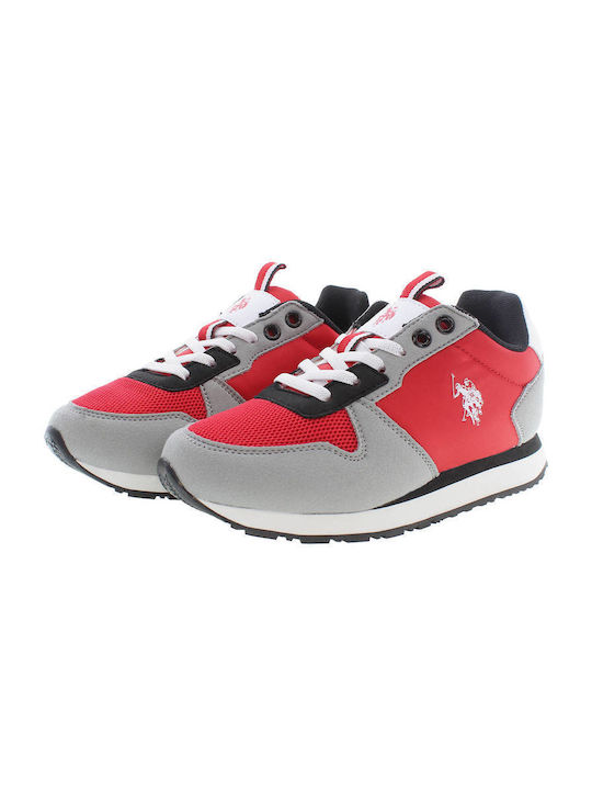 U.S. Polo Assn. Kids Sneakers Red