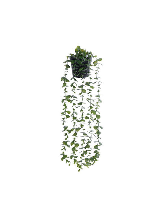 GloboStar Plantă Artificială Agățătoare Eucaliptus Green 60cm în cutie 1buc