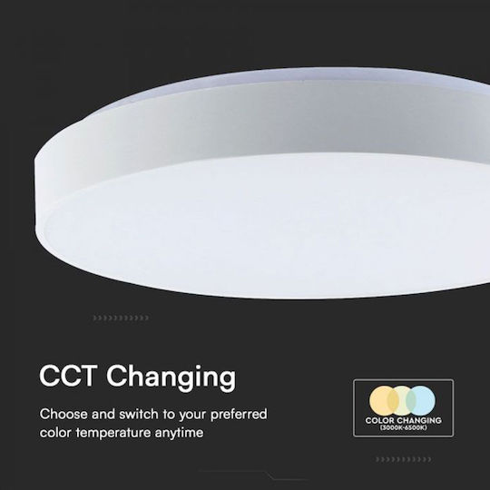 V-TAC Round Outdoor LED Panel 20W with Natural White Light
