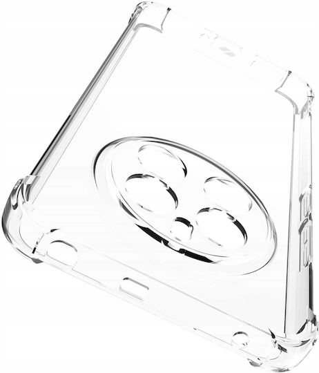 Spacecase Anti-shock Back Cover Silicone 1mm with Strap Transparent (Realme 12 Plus - OEM)