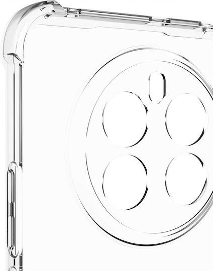 Spacecase Anti-shock Back Cover Silicone 1mm with Strap Transparent (Realme 12 Plus - OEM)