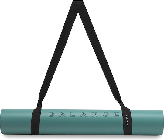 Activeshop Στρώμα Γυμναστικής Yoga Πράσινο (185x68cm)