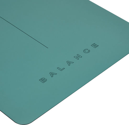 Activeshop Στρώμα Γυμναστικής Yoga Πράσινο (185x68cm)