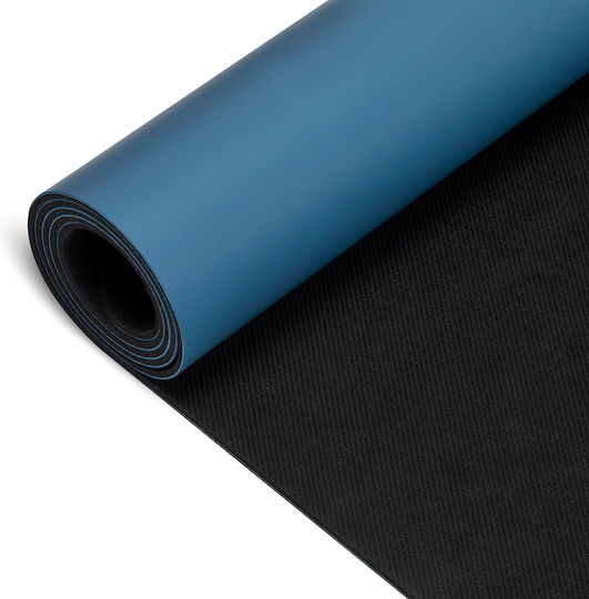Activeshop Στρώμα Γυμναστικής Yoga Μπλε (185x68cm)