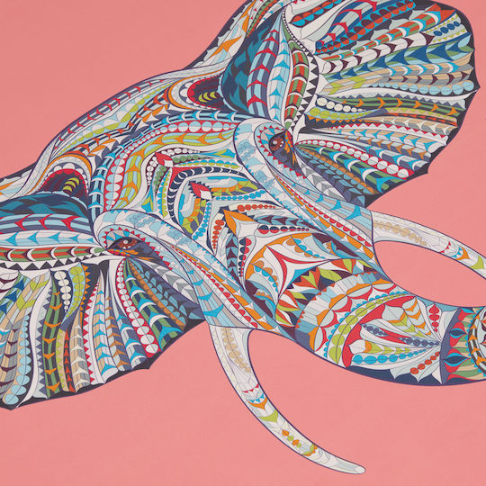 1103 Στρώμα Γυμναστικής Yoga Ροζ (185x68cm)