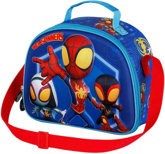 Karactermania Schulische Lunch-Hülle Spiderman 20 x 10 x 25.5cm