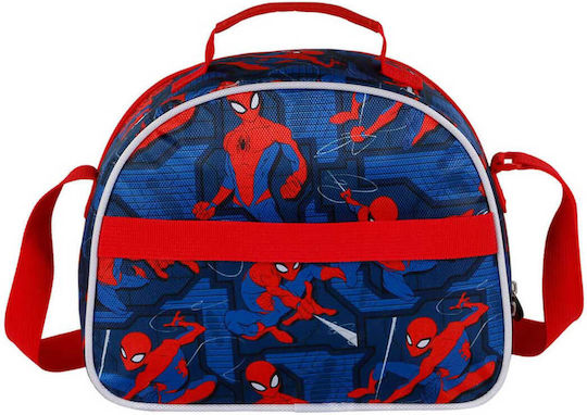 Karactermania Geantă Izotermică Școlară Pentru Prânz 4 Litri Roșie Spiderman 20x10x25.5cm