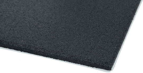 Beka Sport Rubber Gym Exercise Equipment Floor Mat Black 100x50x1.5cm