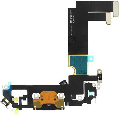 Кабел с Порт за зареждане в Черен цвят за Apple iPhone 12 mini