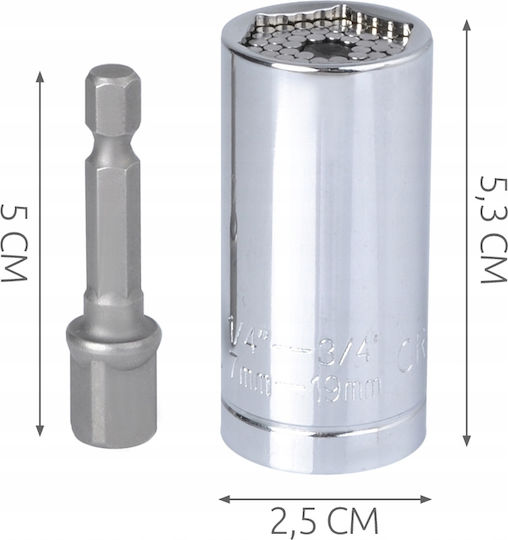 Mehrfachnuss mit Vierkant-Antrieb 1/2" 1Stück