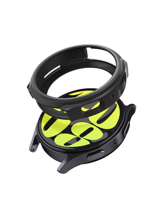 Spigen Liquid Air Silicone Case in Black color for Samsung Galaxy Watch 7 (40 mm)