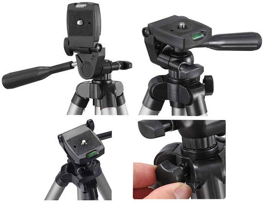 Verk Group Selfie Stick Cell Phone Tripod Bluetooth Silver