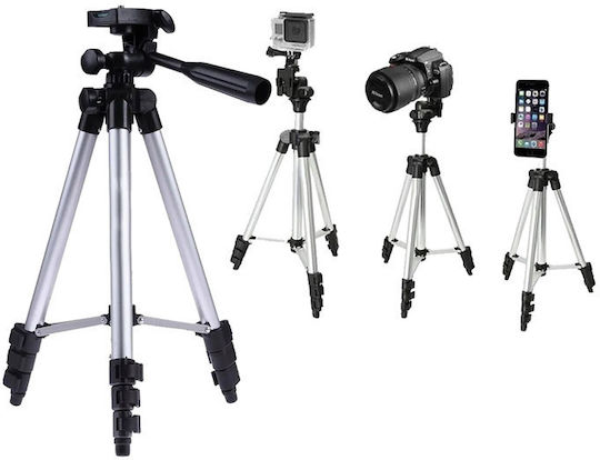 Verk Group Selfie Stick Cell Phone Tripod Bluetooth Silver