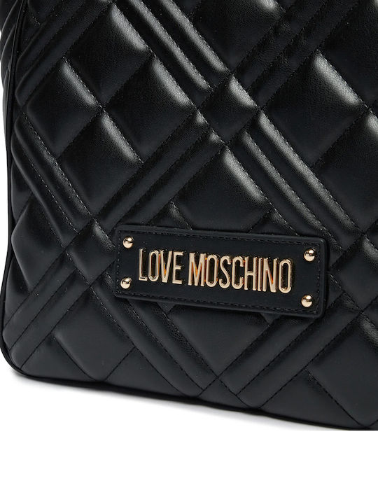 Moschino Γυναικεία Τσάντα Ώμου Μαύρη