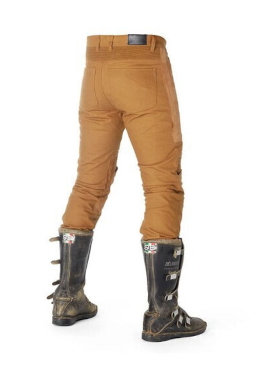 Fuel Motorcycles Sergeant 2 Men's Summer Motorcycle Pants Brown