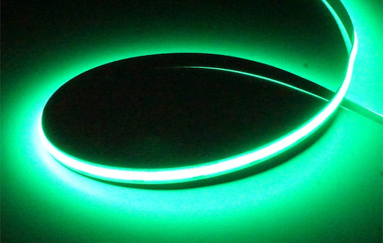 Eco Light Bandă LED 12V Verde Lumină 5m Tip COB