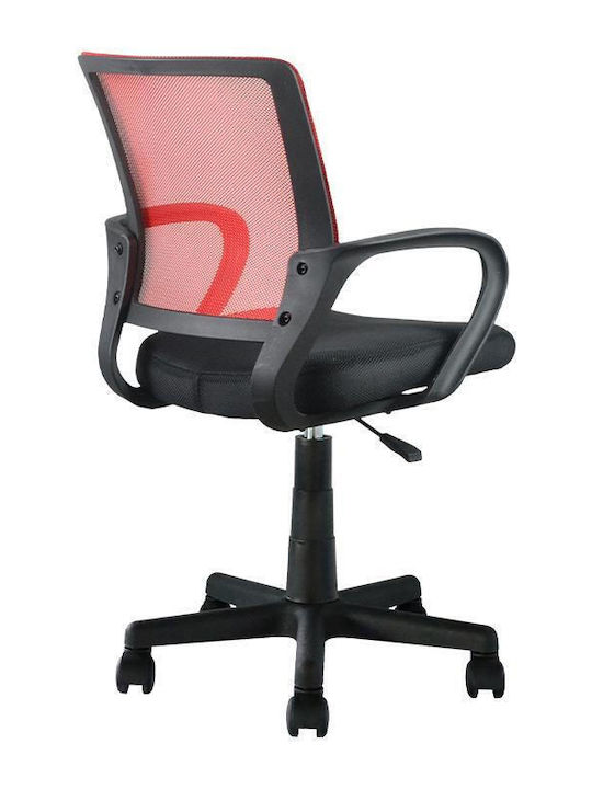 Fylliana Fl5528 Scaun De Birou Cu Brațe Roșii
