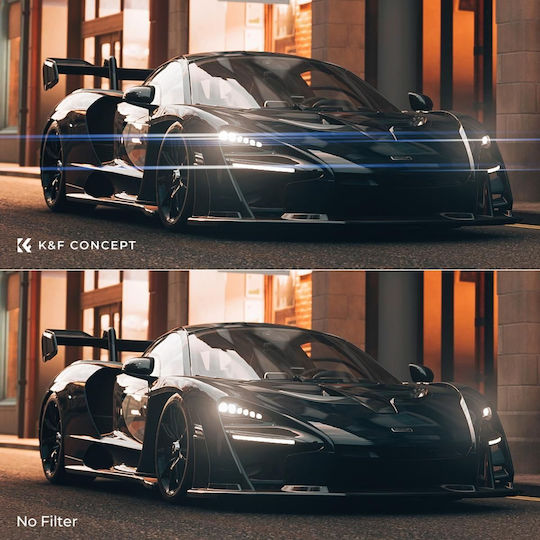 K&F Concept Филтър Цветен с диаметър 72мм за фотоапаратни обективи