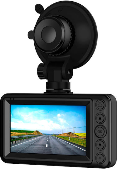 D200 Σετ Κάμερα DVR Αυτοκινήτου 1440P με Οθόνη 3" & Κάμερα Οπισθοπορείας