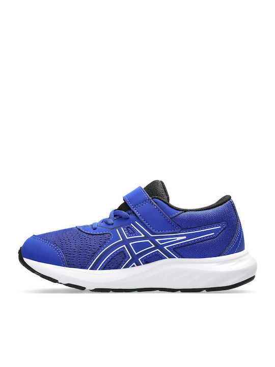 Contend 9 PS Kids Sports Shoes Running with Hoop & Loop Closure Blue