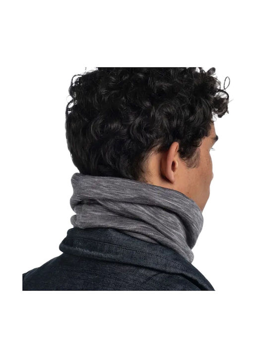 Buff Merino Halswärmer für Motorradfahrer Gray Farbe