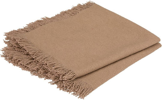 Atmosphera Maha Küchentuch aus 100% Baumwolle in Beiger Farbe 40x40cm 2Stücke Atmosphera Maha Küchentuch aus 100% Baumwolle in Beiger Farbe 40x40cm 2Stücke