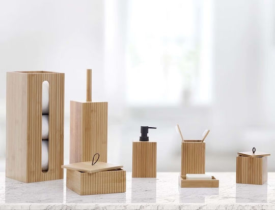 Atmosphera Επιτραπέζιο Dispenser από Bamboo Καφέ