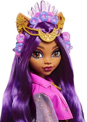 Mattel Monster High Clawdeen Κούκλα Λύκος Glam Στολή Γιορτής Hxh80