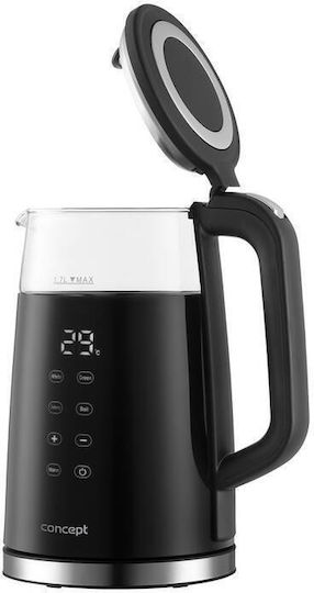 Concept Fierbător 1.7lt 2200W Negru