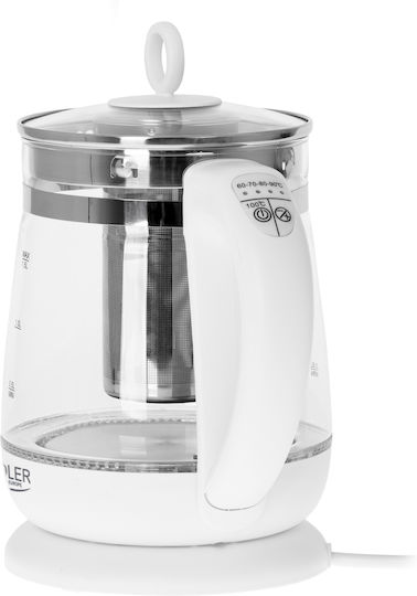 Adler Ad Βραστήρας 1.5lt 2200W Λευκός