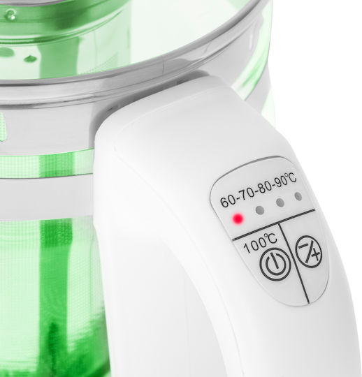 Adler Ad Βραστήρας 1.5lt 2200W Λευκός
