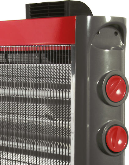 Gruppe NGF24IF Red Căldură radiantă Cuarț cu termostat și ventilator 2400W